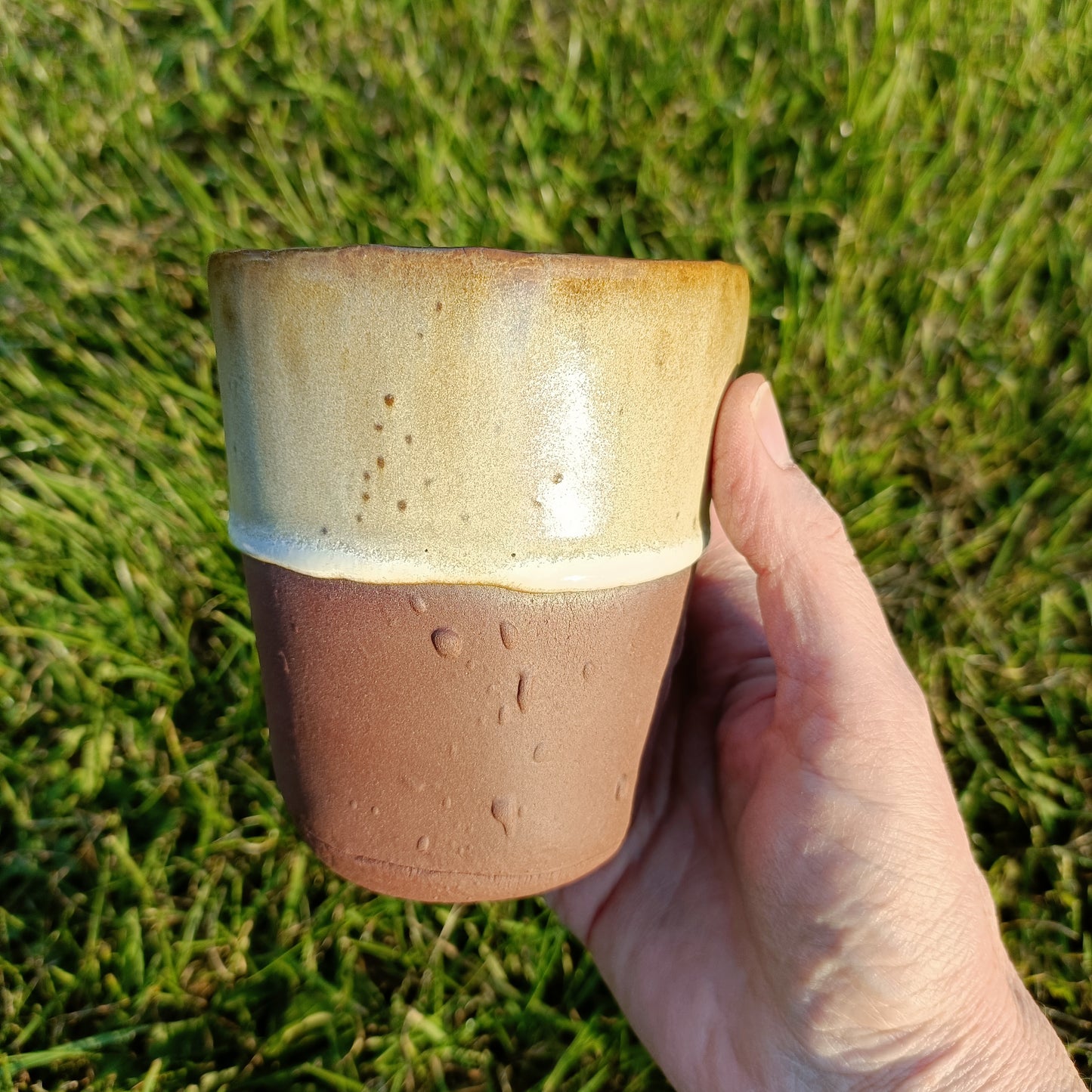 Keramik Becher und Teller Set - ready to ship