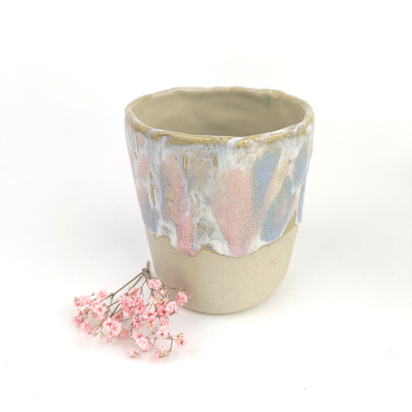 Keramik Becher bunt - ready to ship