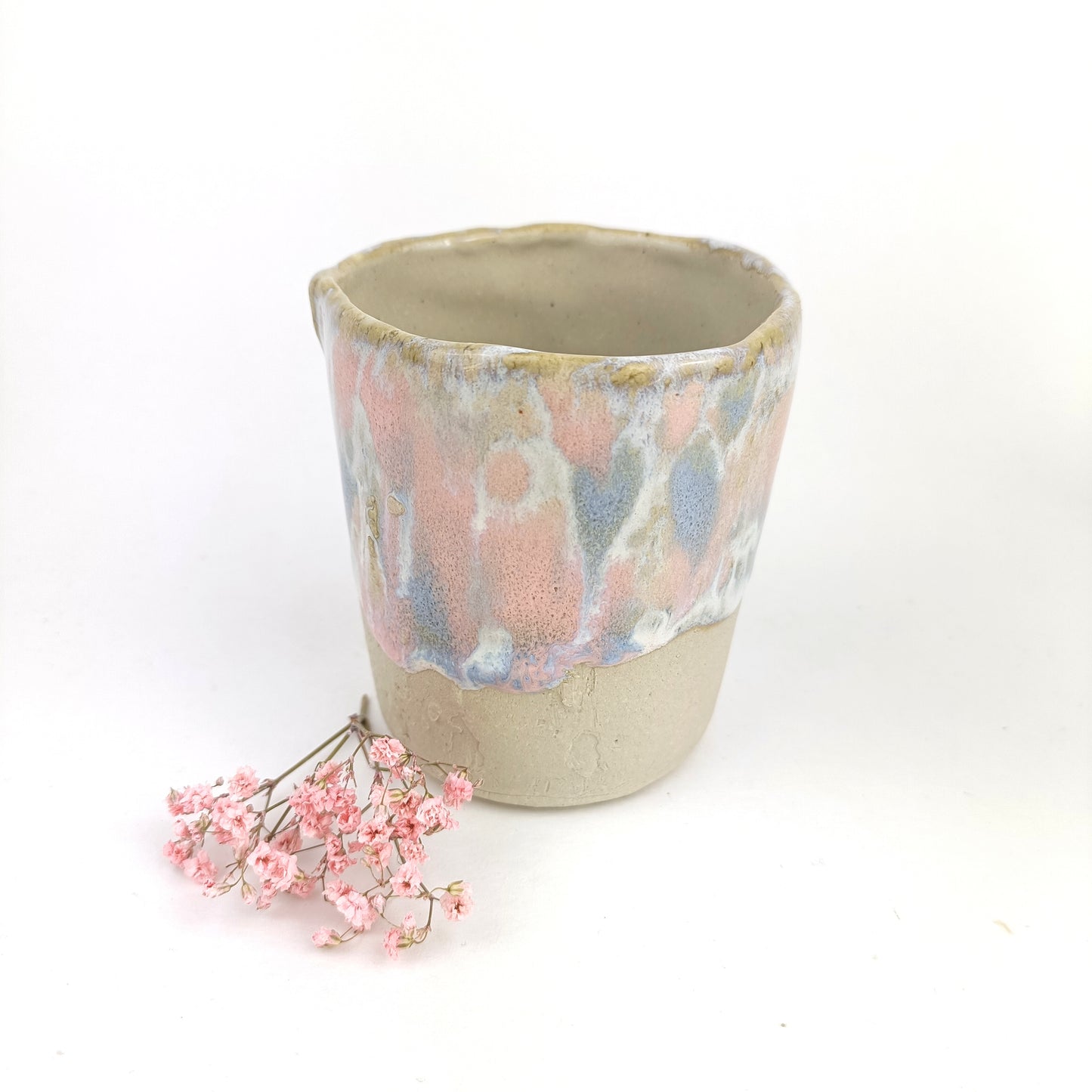 Keramik Becher bunt - ready to ship