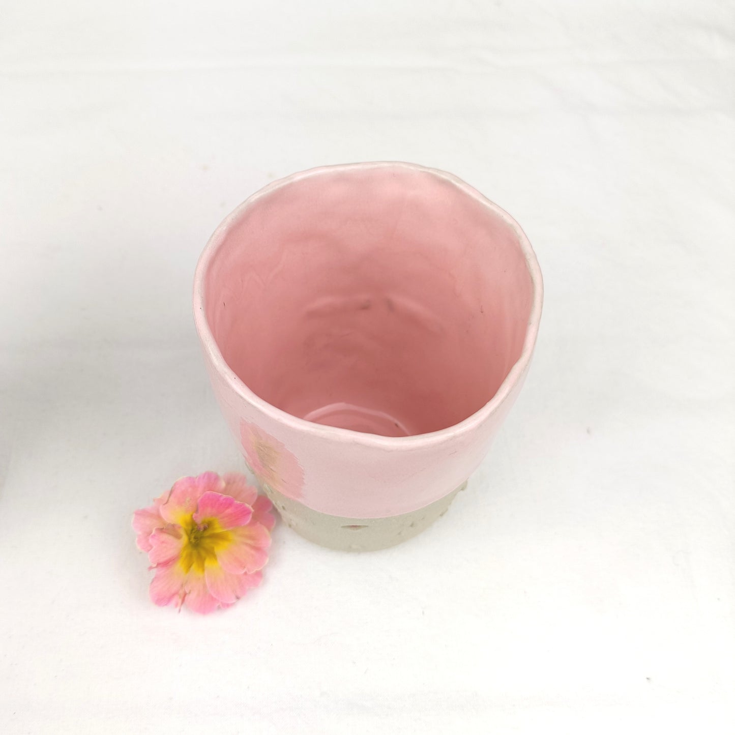 Keramik Becher Nimm mich mit Herz - ready to ship