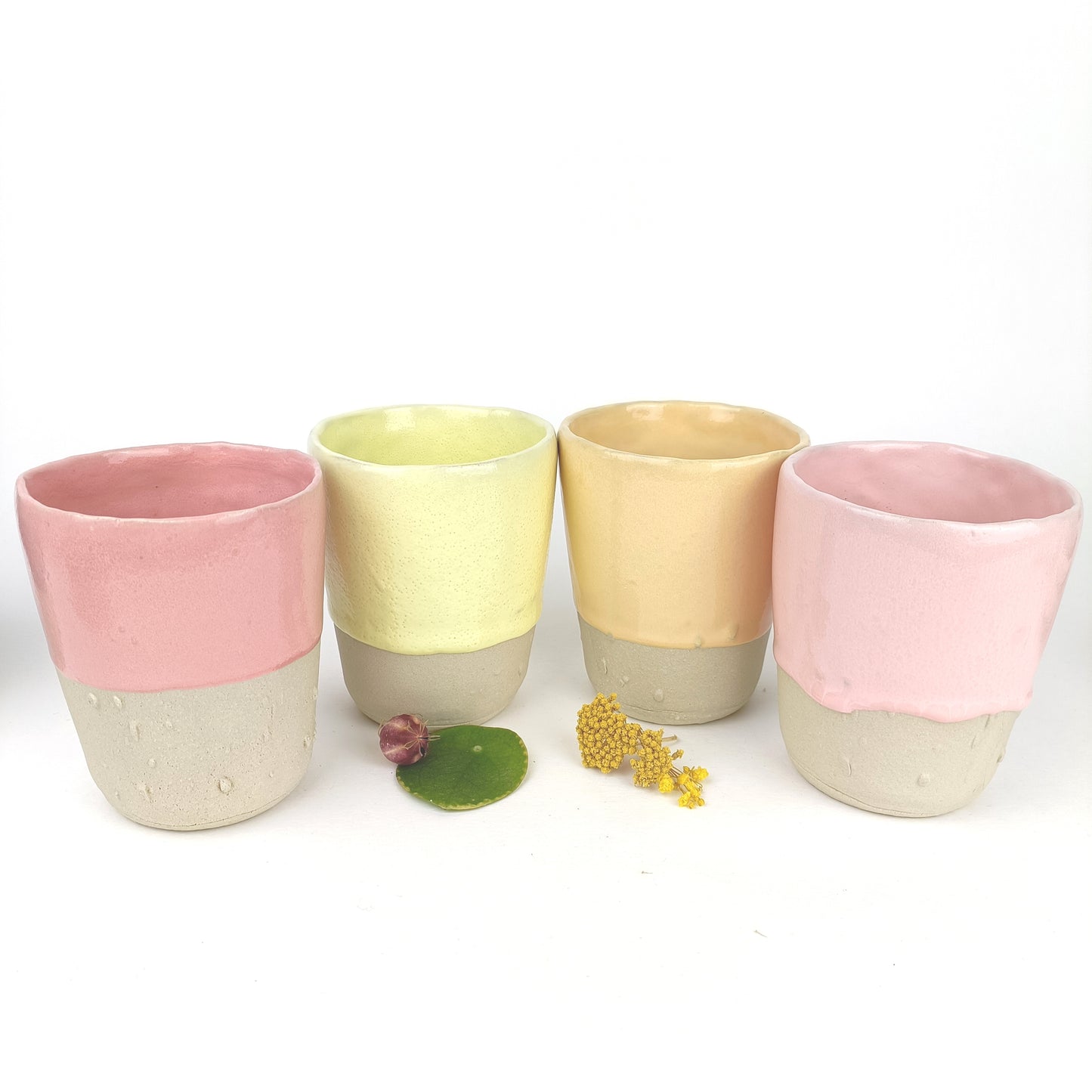 Keramik Becher groß handgefertigt - ready to ship