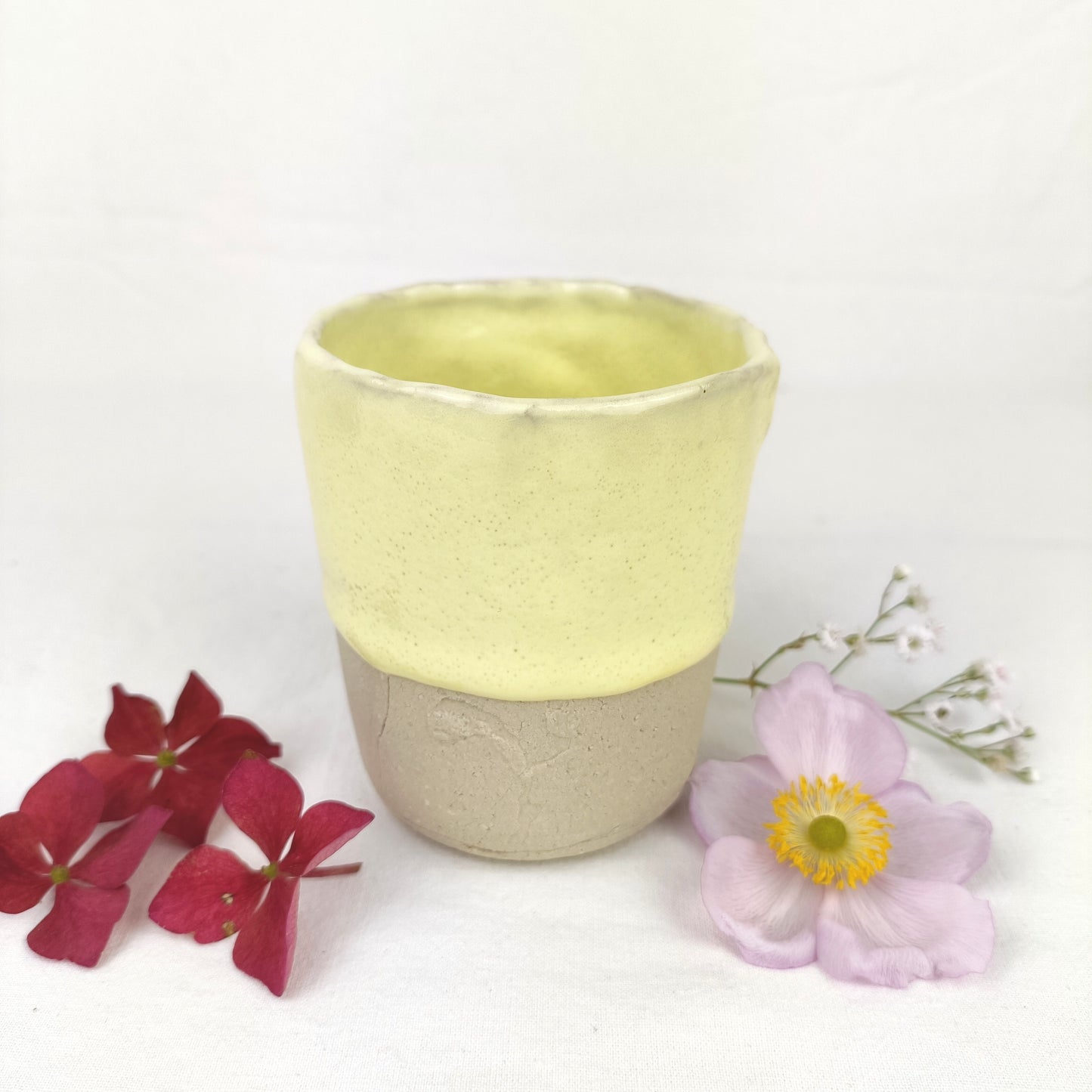 Personalisierter Keramik Becher mittel