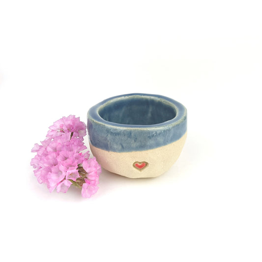 Keramik Eierbecher mit Herz - ready to ship