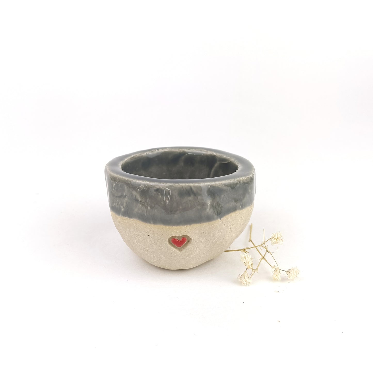 Keramik Eierbecher mit Herz - ready to ship