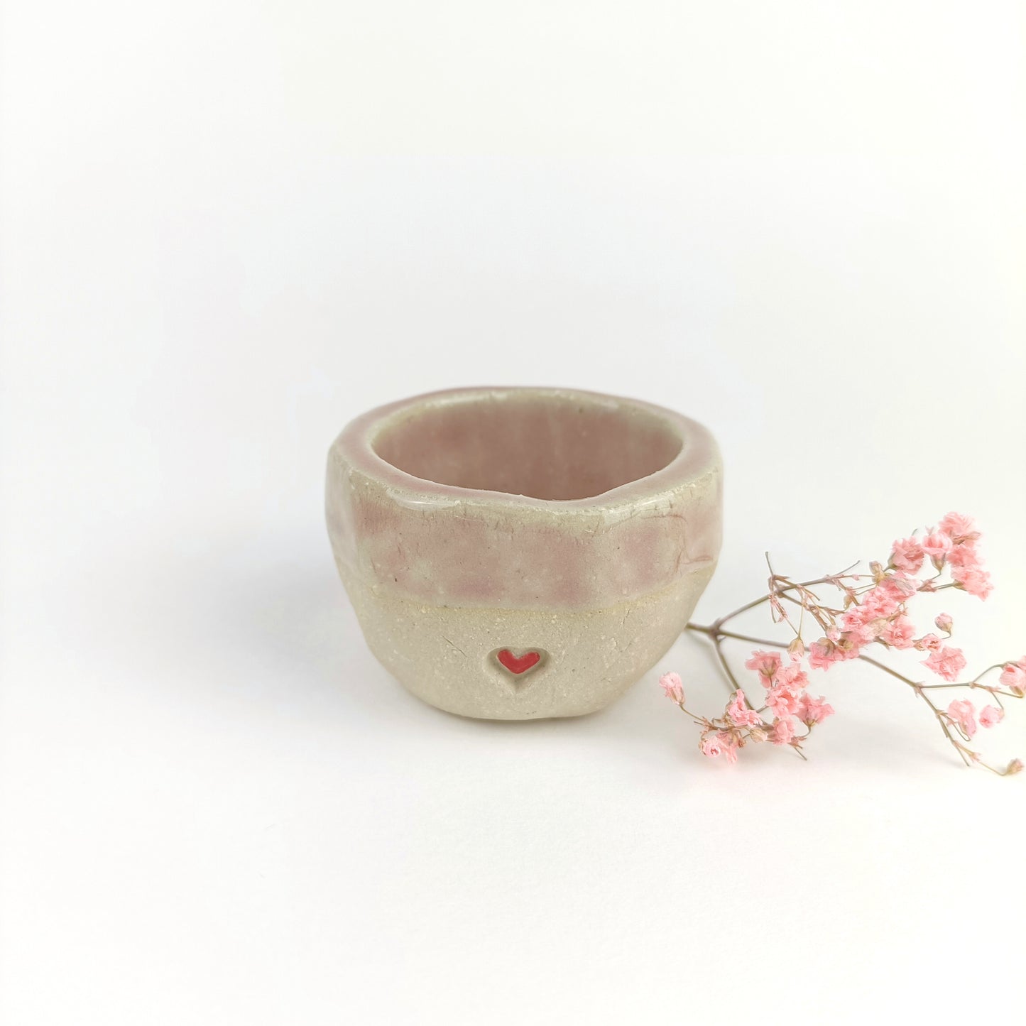 Keramik Eierbecher mit Herz - ready to ship