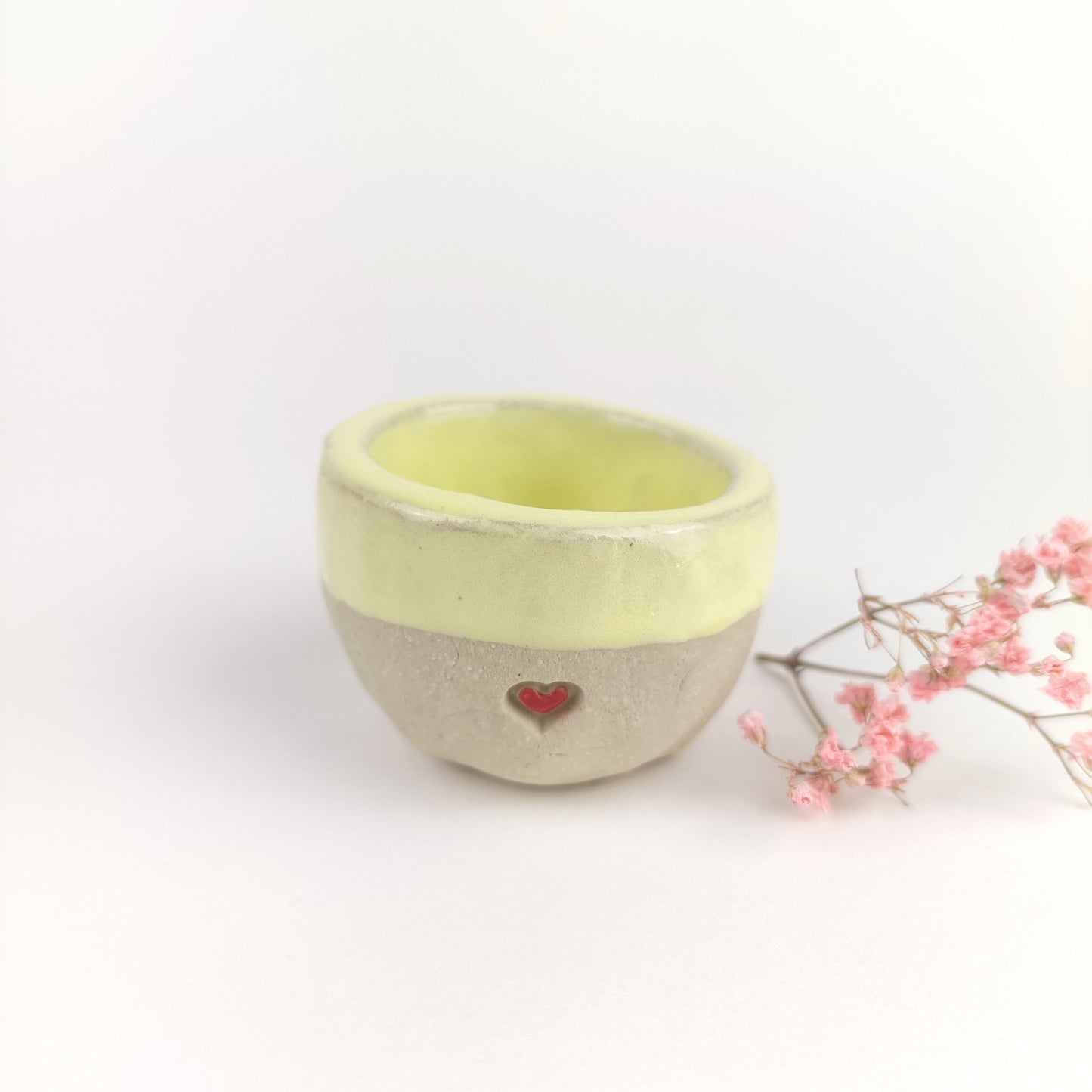 Keramik Eierbecher mit Herz - ready to ship