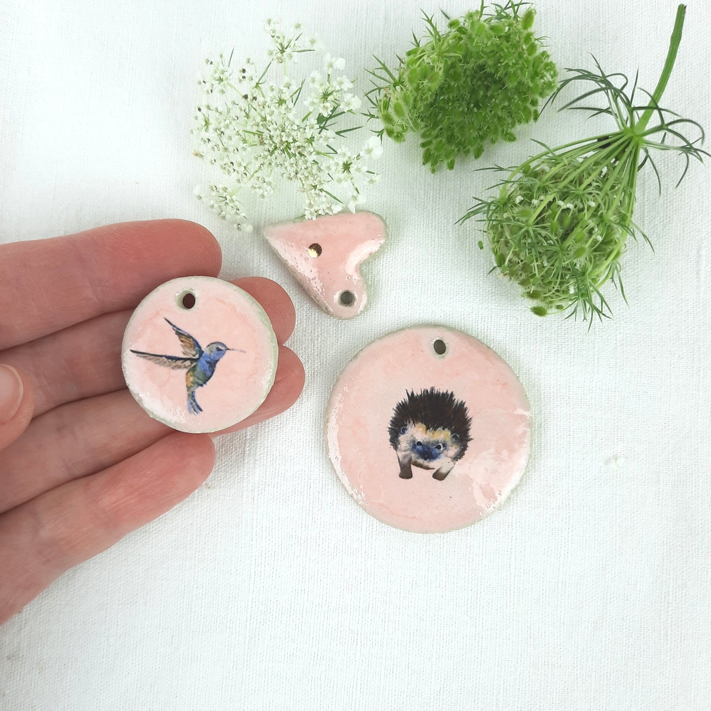 Keramik Kette mit Biene - ready to ship
