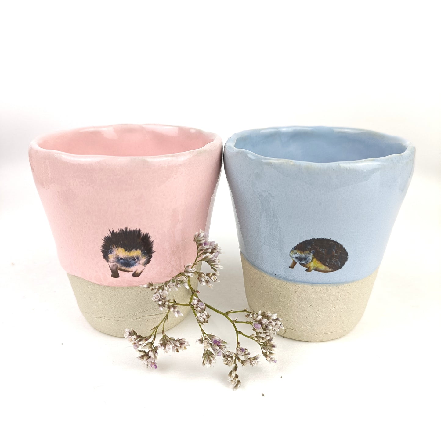 Keramik Kinderbecher Igel kleiner Becher - ready to ship