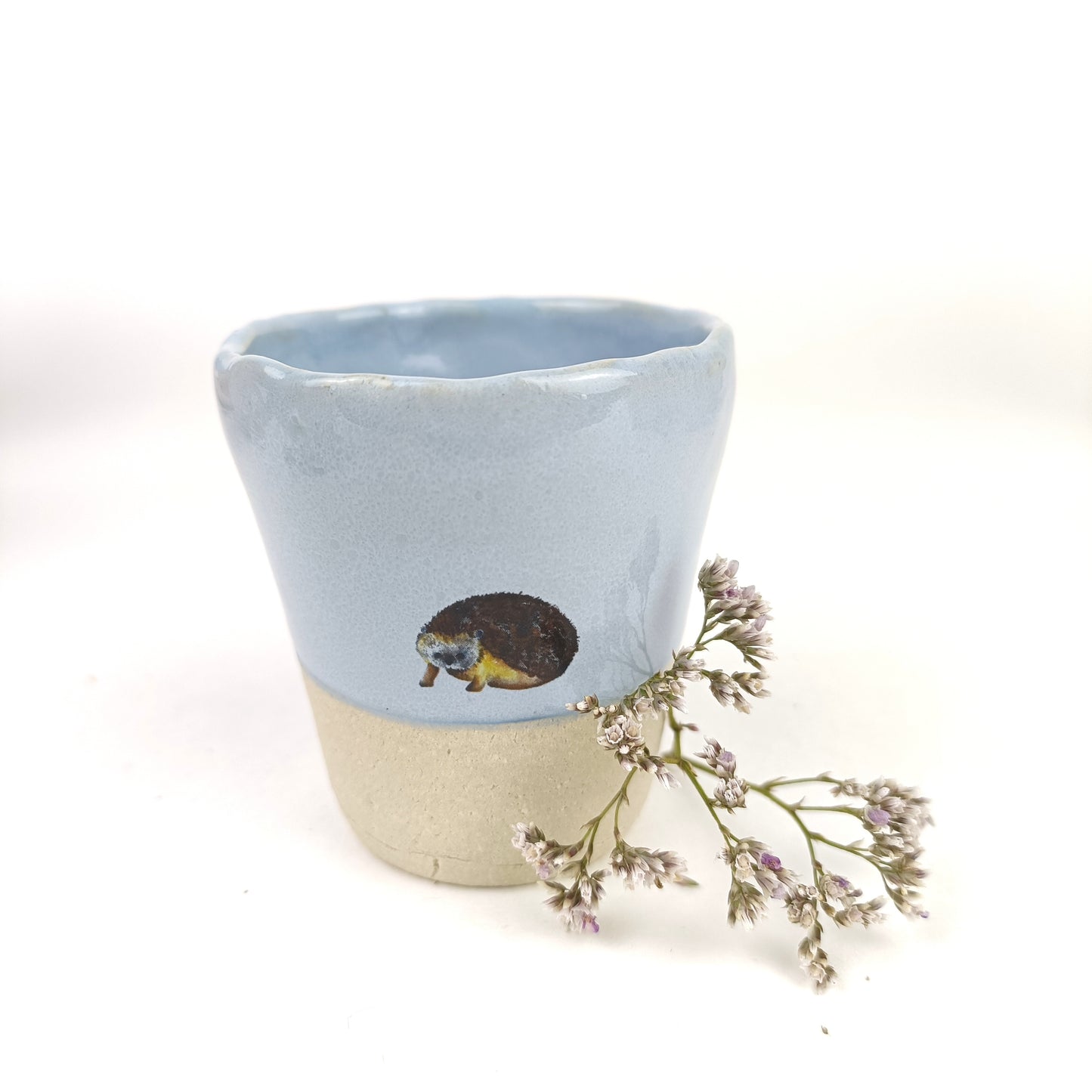 Keramik Kinderbecher Igel kleiner Becher - ready to ship