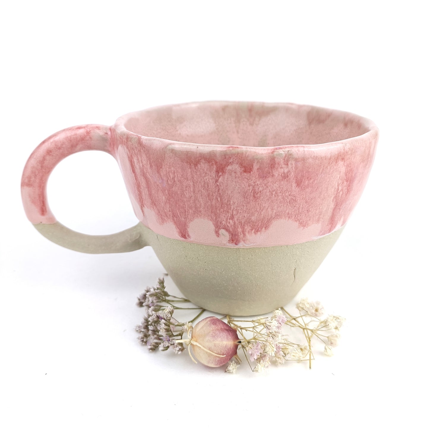 handgemachte große Keramik Tasse in verschiedene Farben - ready to ship