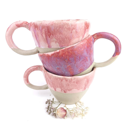 handgemachte große Keramik Tasse in verschiedene Farben - ready to ship