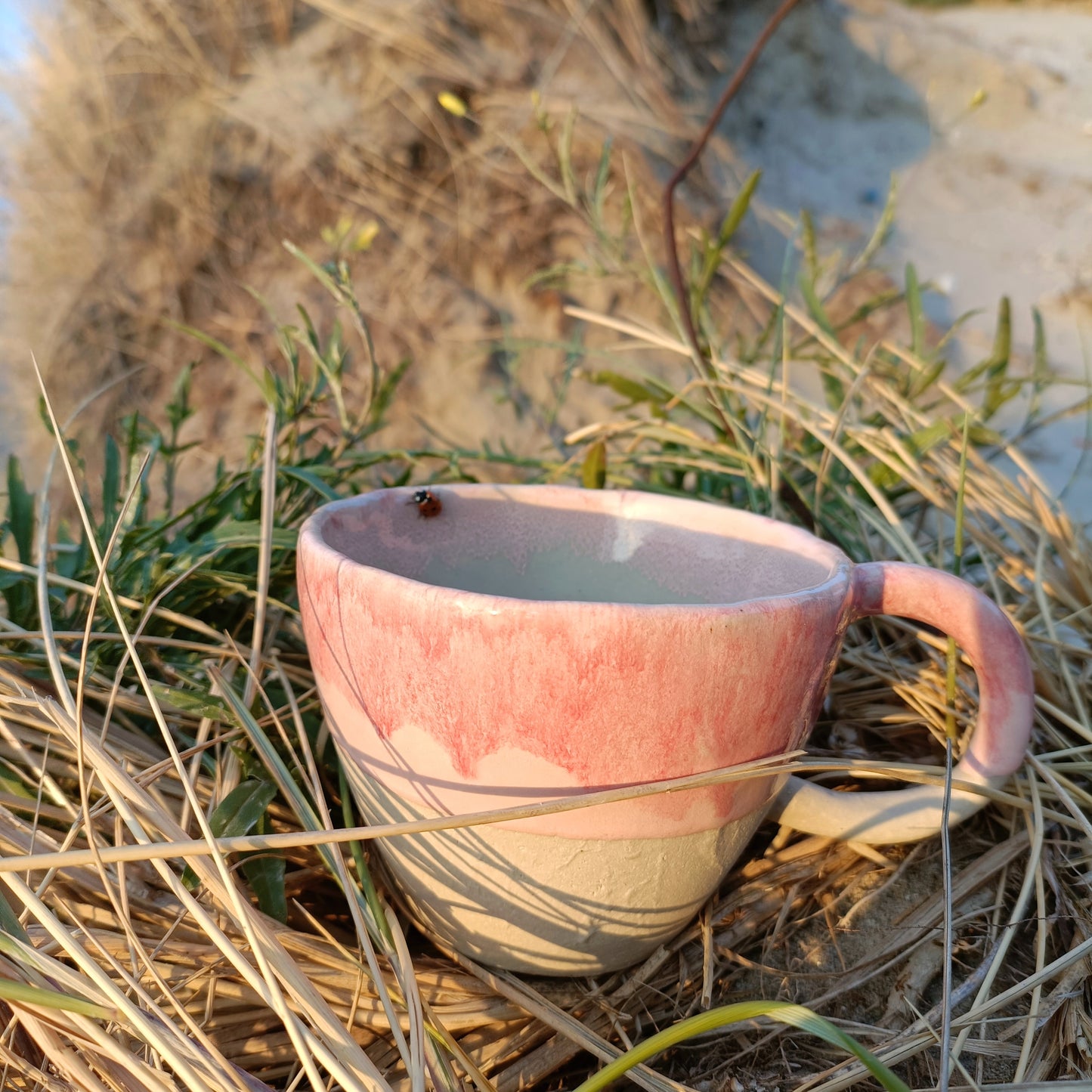 handgemachte große Keramik Tasse in verschiedene Farben - ready to ship