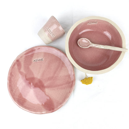 Personalisiertes Kindergeschirr Set Keramik