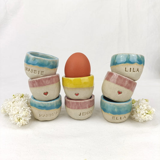 Personalisierter Keramik Eierbecher