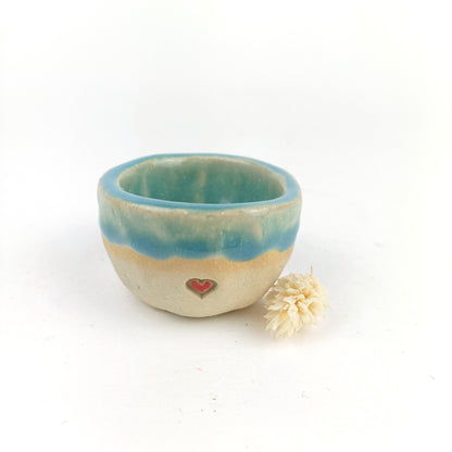 Keramik Eierbecher mit Herz - ready to ship