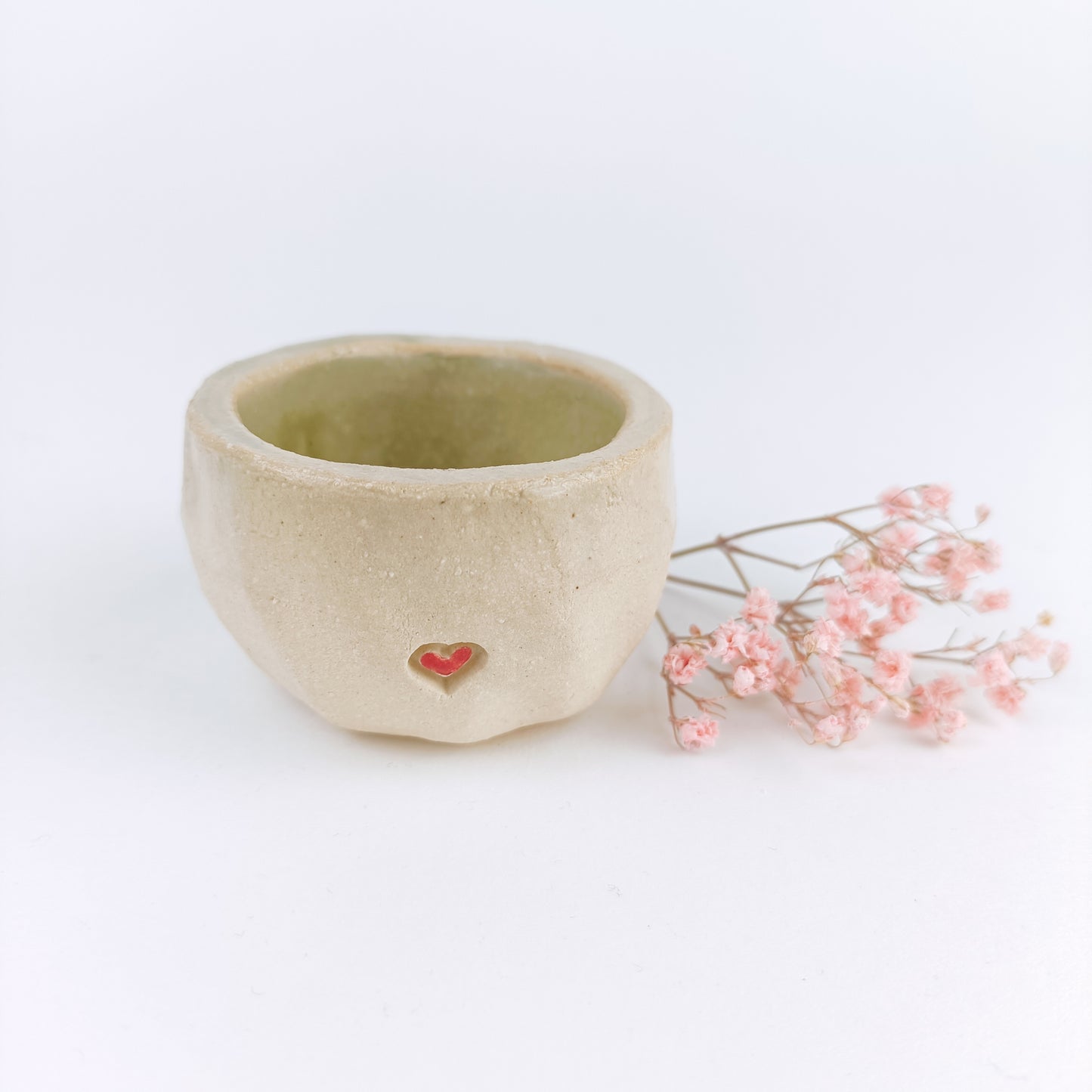 Keramik Eierbecher mit Herz - ready to ship