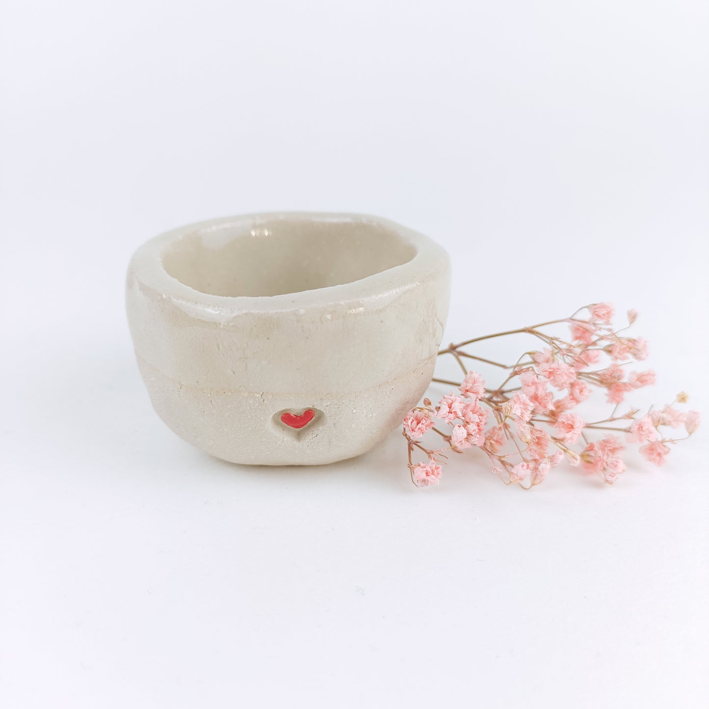 Keramik Eierbecher mit Herz - ready to ship