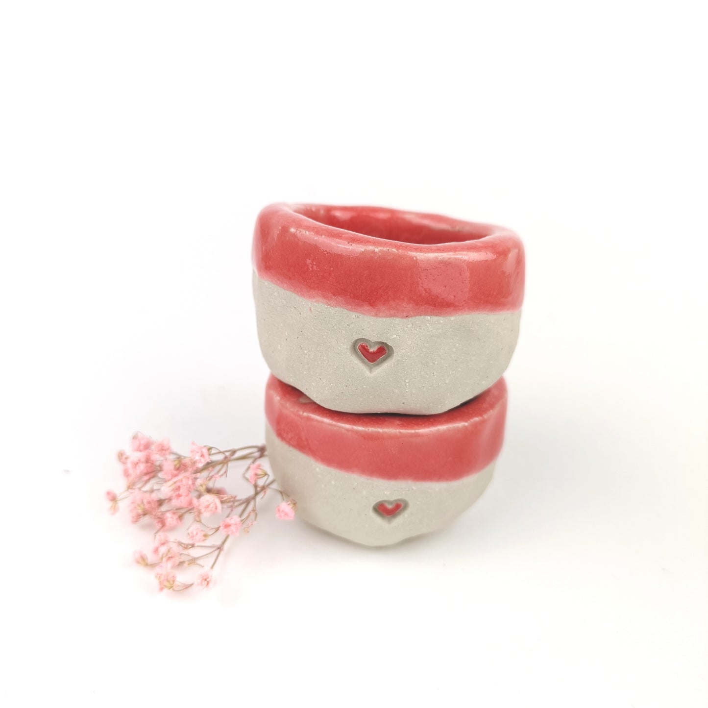 Keramik Eierbecher mit Herz - ready to ship