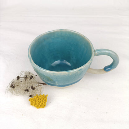 handgemachte große Keramik Tasse in verschiedene Farben - ready to ship