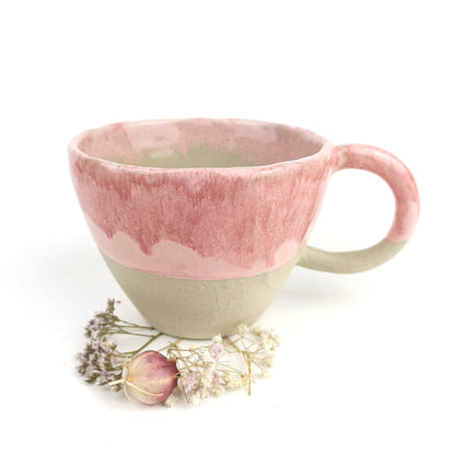 handgemachte große Keramik Tasse in verschiedene Farben - ready to ship