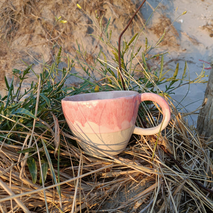 handgemachte große Keramik Tasse in verschiedene Farben - ready to ship