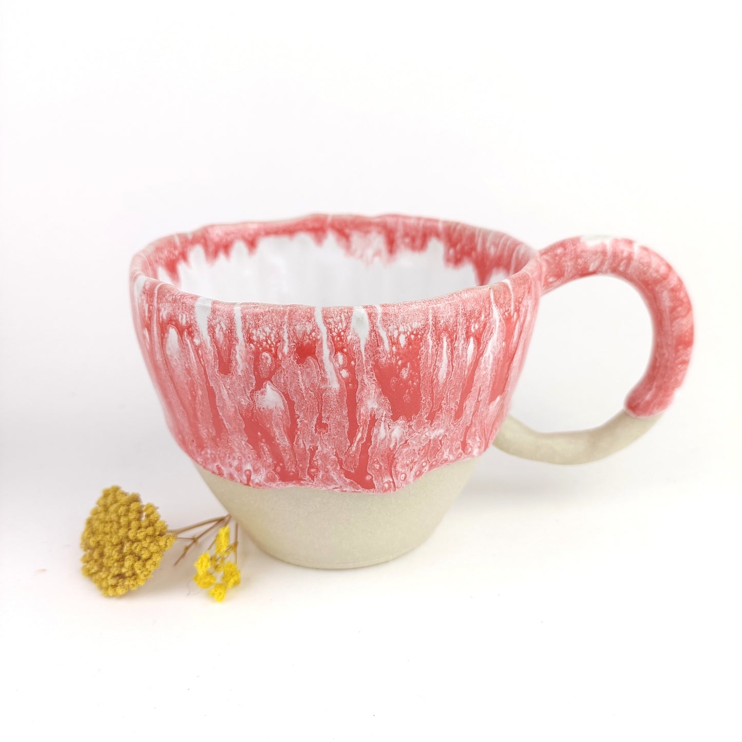 handgemachte große Keramik Tasse in verschiedene Farben - ready to ship