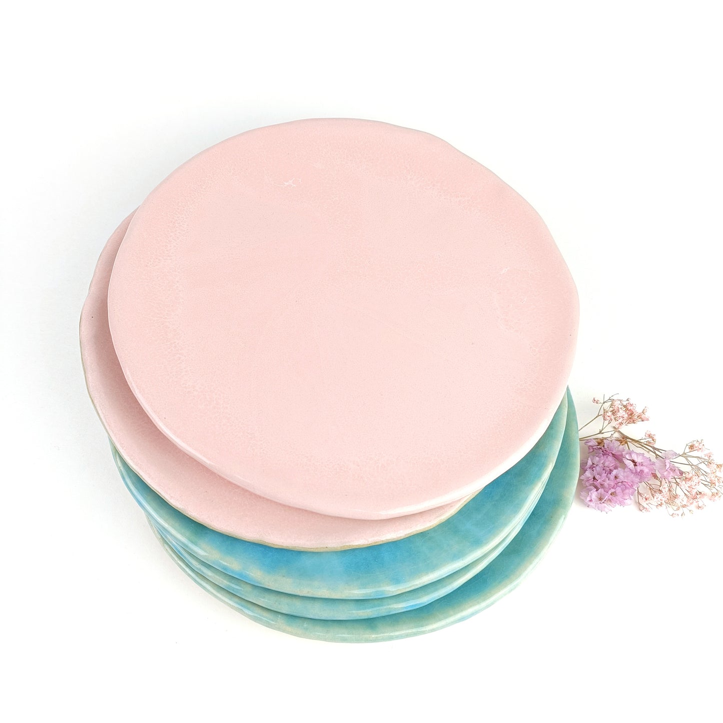 Keramik großer Teller verschiedene Farben - ready to ship