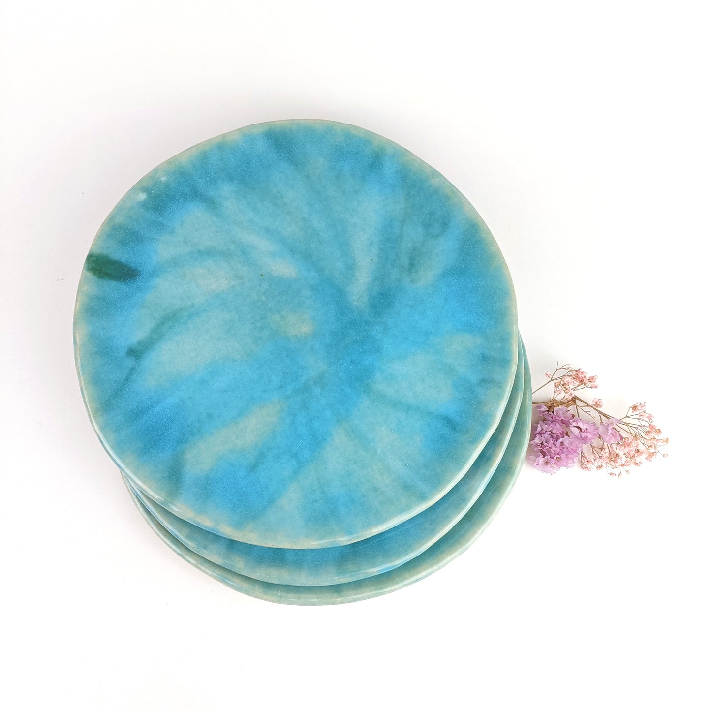 Keramik großer Teller verschiedene Farben - ready to ship