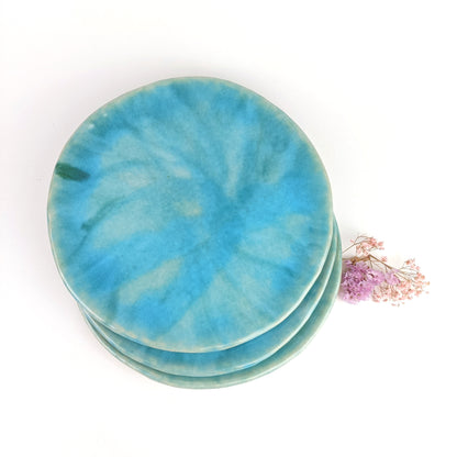 Keramik großer Teller verschiedene Farben - ready to ship